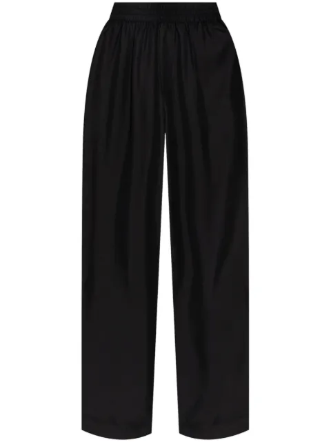 Lisa Yang silk track pants Black 2025205