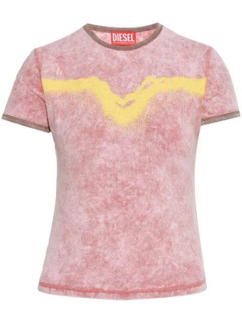 Diesel T-Uncutie t-shirt Pink A173160SLBB