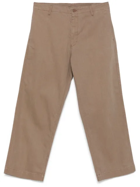 Emporio Armani straight trousers Neutrals EM001229AF13012