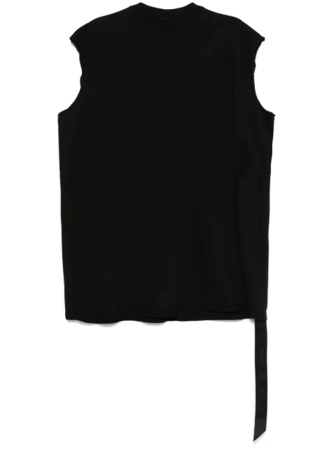 Rick Owens DRKSHDW jersey-texture tank top Black DU01E3158RN