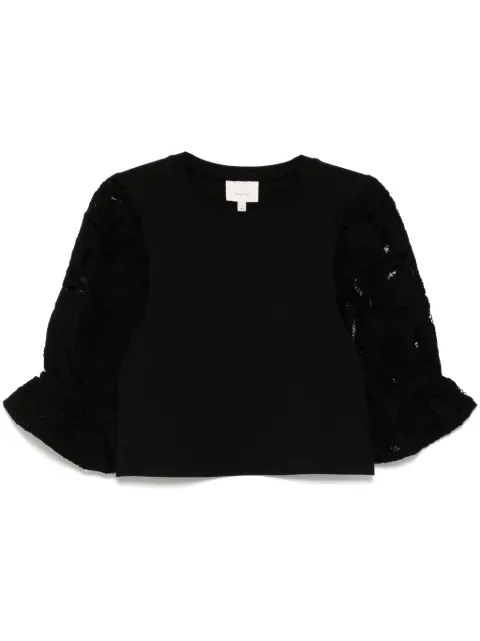 Cinq A Sept embroidered paisley top Black ZW18478918Z