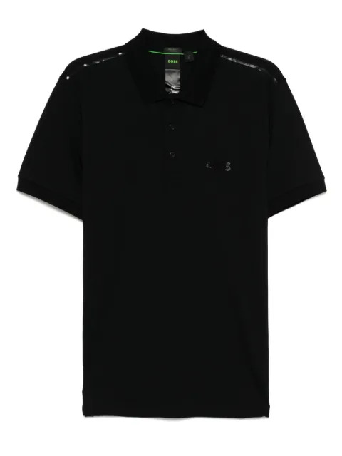 BOSS Paddy mirror polo shirt Black 50528339
