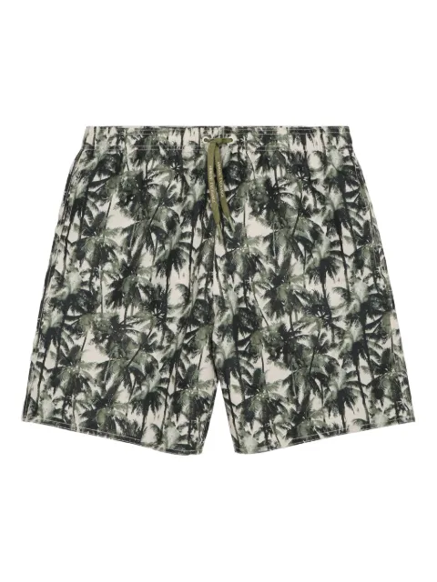 Armani Exchange floral-print swim shorts Green XM000835AF13656