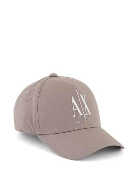 Armani Exchange logo-embroidered baseball cap Neutrals XM000811AF13343