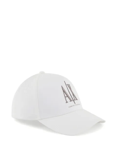 Armani Exchange logo-embroidered baseball cap White XM000811AF13343