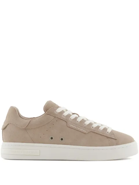 Armani Exchange suede sneakers Neutrals XUX253XV868