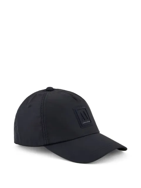 Armani Exchange logo-patch baseball cap Blue XM000810AF13342