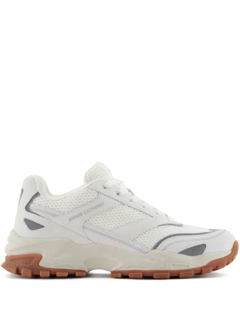 Armani Exchange leather sneakers White XUX246XV916