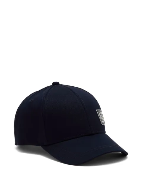 Armani Exchange logo-patch cap Blue XM001255AF15066