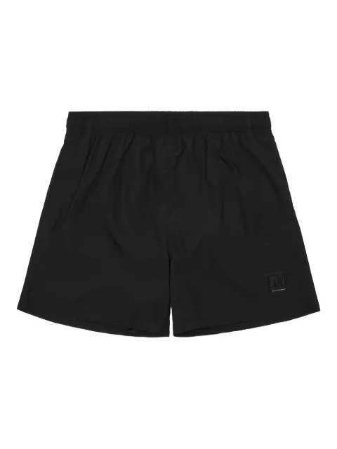 Armani Exchange logo-patch swim shorts Black XM000812AF13556