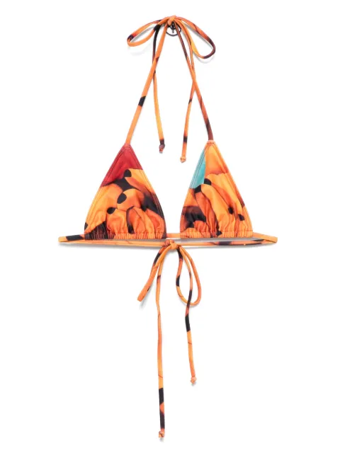 Donde Esteban Bananas bikini top Orange D2BK01TOPA