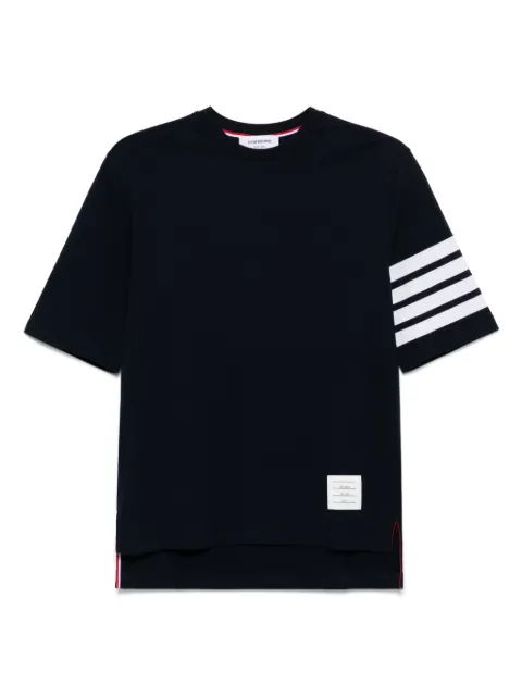 Thom Browne 4 Bar T-shirt Blue MJS168G07862