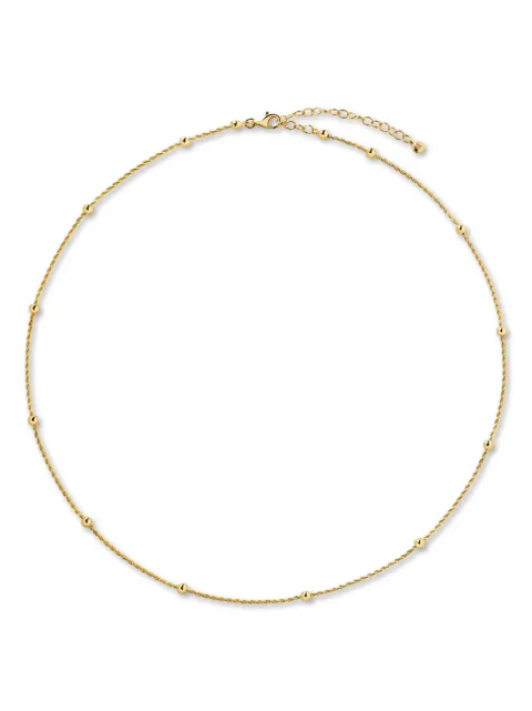 Monica Vinader beaded rope-chain necklace Gold GPCHBRSCNON