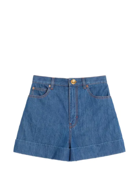 Valentino Garavani lightweight denim shorts Blue BDD18S94C