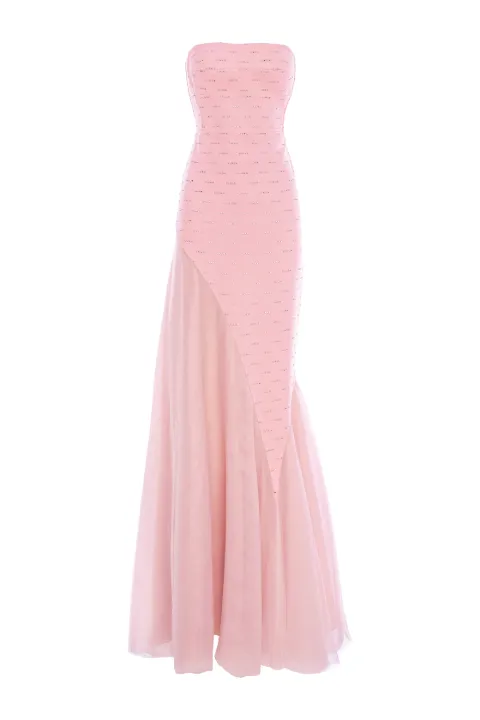 V:PM ATELIER Linda maxi dress Pink LDAVPMP