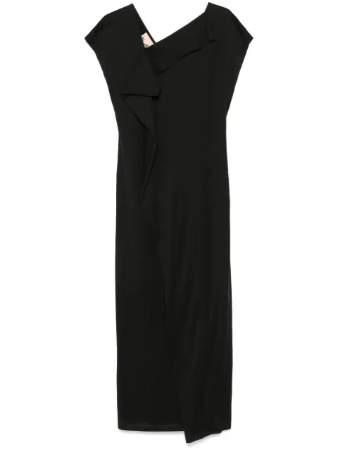 Plan C cotton maxi dress Black ABCJF58V0TJ027