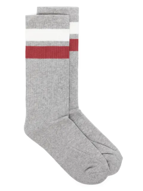 Autry logo-intarsia socks Grey SOPUE9SJ