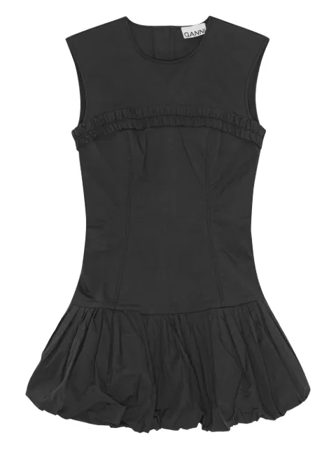 GANNI sleeveless dress Black W0712