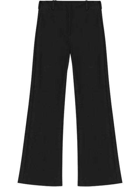 GANNI tailored palazzo pants Black W0247