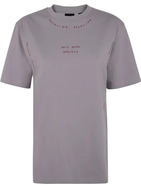 Daily Paper Written T-shirt Purple 2511070