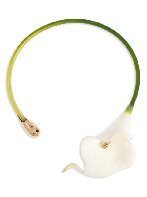 Cult Gaia Calla Vine choker White CK1575PU2668