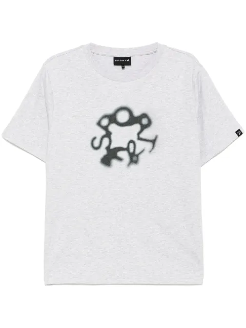 SPORT b. by agnès b. Faded Circle T-shirt Grey 1409QE5R