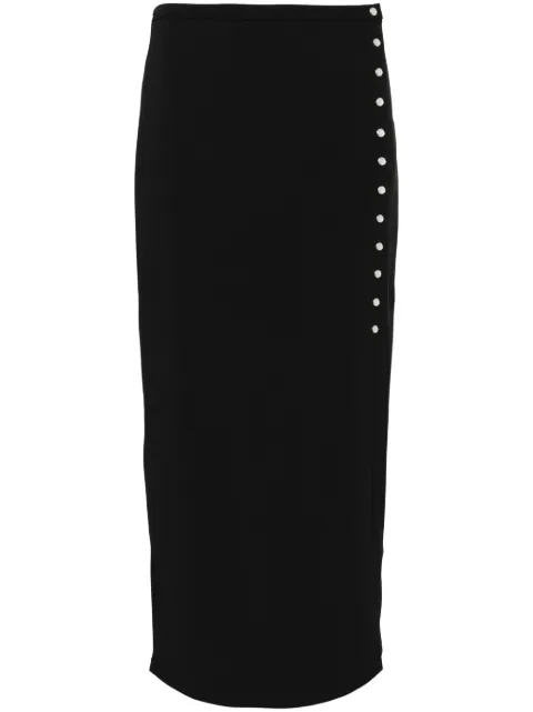 agnès b. press-stud skirt Black I399JX74