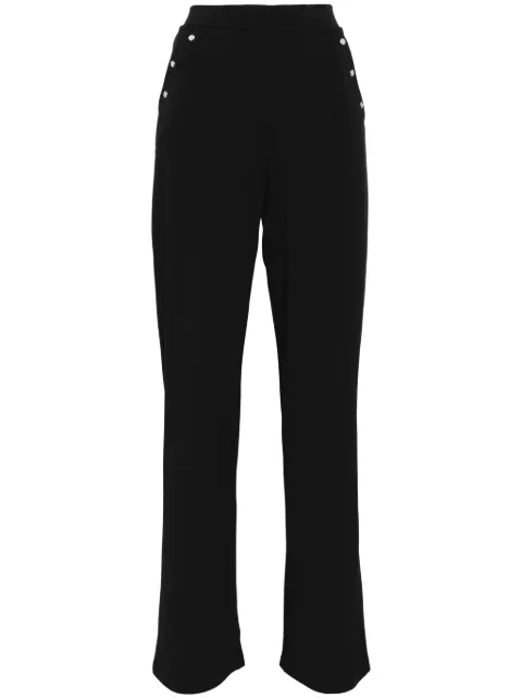 agnès b. press-stud sailor trousers Black N703JX74