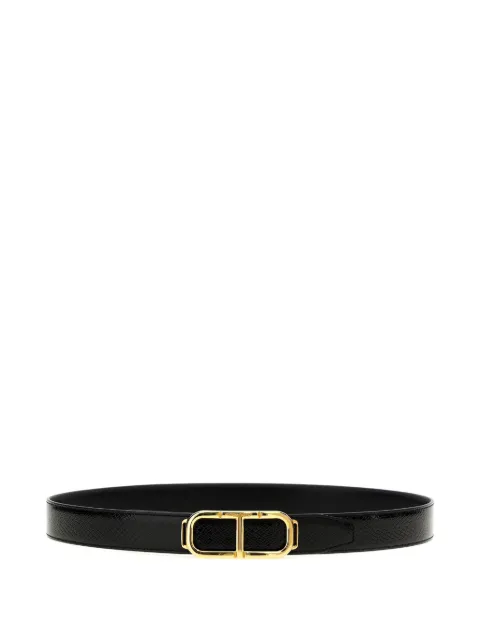 TOM FORD T-logo belt Black TB297LCL438X1N001