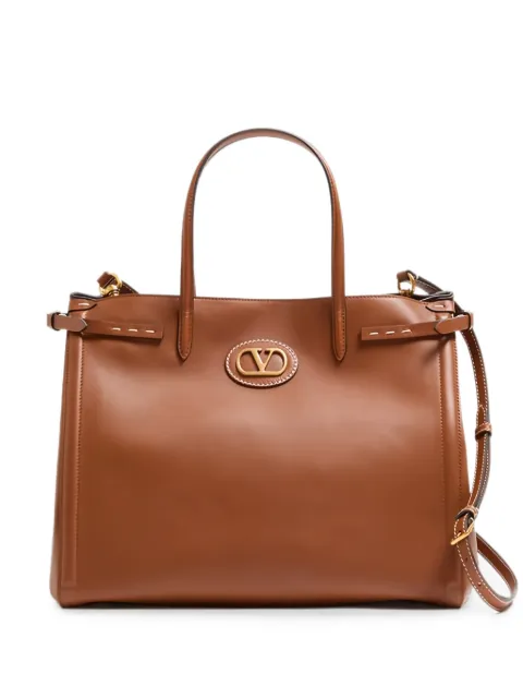 Valentino Garavani Antibes VLogo tote bag Brown YB0D16RBN