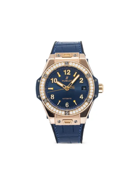 Hublot pre-owned Big Bang 40mm Blue 465OX7180LR1204