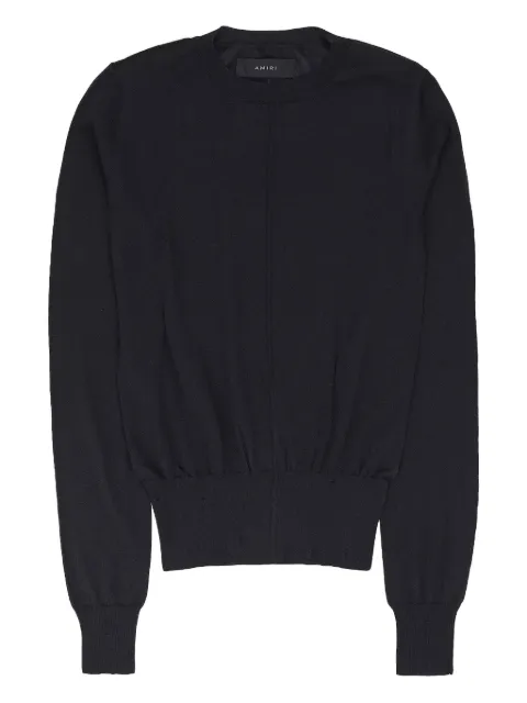 AMIRI distressed-effect jumper Black PS22WKL007