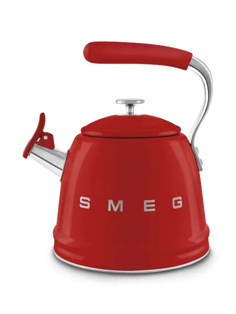 Smeg whistling kettle Red WKF01RD
