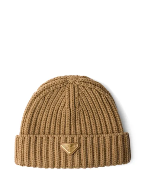 Prada wool beanie Brown 1HC3902DZL