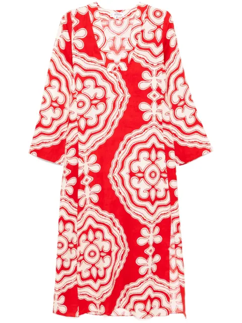 lemlem Theodora dress Red LLWRR25151