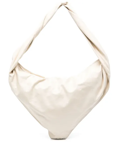 LEMAIRE scarf bag in leather Neutrals BG0157LL0075