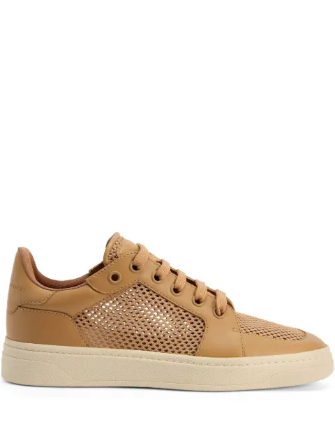 Giuseppe Zanotti leather sneakers Brown RM50024003