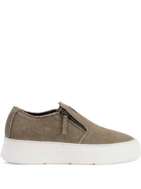 Giuseppe Zanotti GZ Mike Zip low-top sneakers Neutrals EU50023001