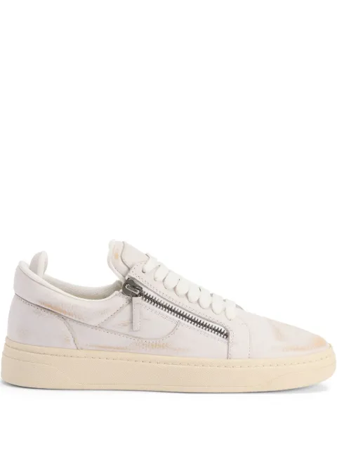 Giuseppe Zanotti GZ94 double-zip low-top sneakers White RM50022002