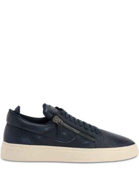 Giuseppe Zanotti GZ94 double-zip low-top sneakers Blue RM50022004