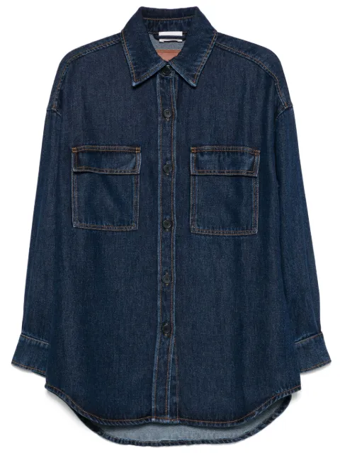 P.A.R.O.S.H. denim shirt Blue D420415JOY