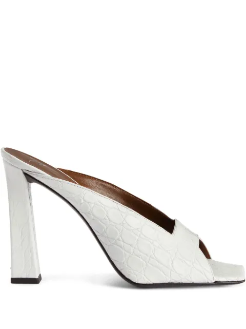 Giuseppe Zanotti leather sandals White I400016026