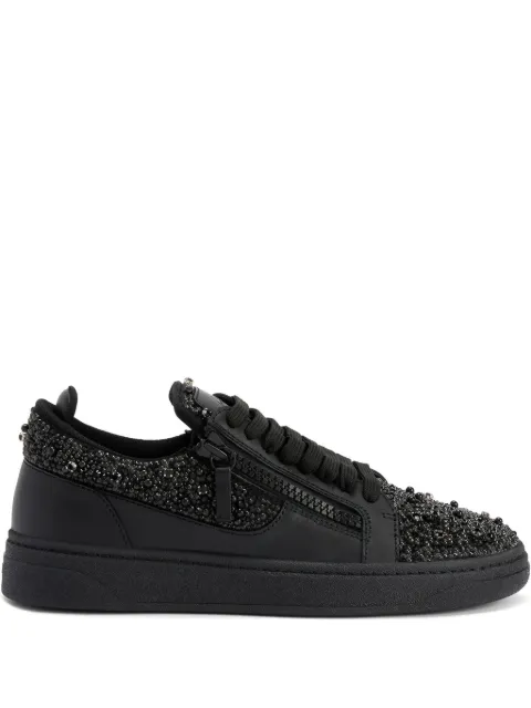 Giuseppe Zanotti GZ94 double-zip low-top sneakers Black RM50029001