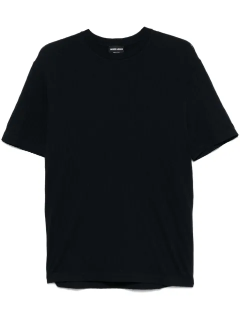 Giorgio Armani short-sleeved t-shirt Blue GM001107AF14800