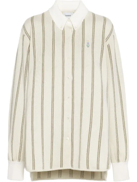 Barrie striped shirt Neutrals C294239
