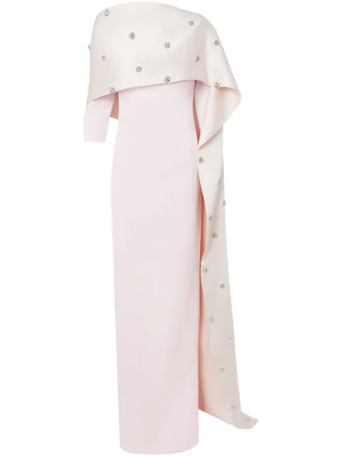 Safiyaa cape-attached dress Pink DL6411E60