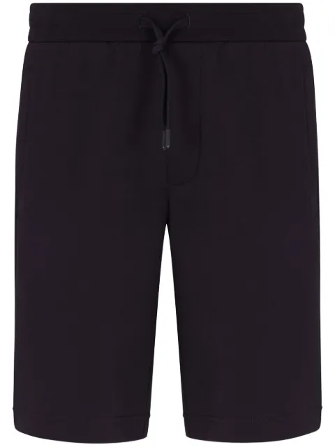 Armani Exchange drawstring-waist bermuda shorts Blue XM000372AF10818