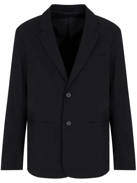 Armani Exchange single-breasted blazer Black XM000345AF10897