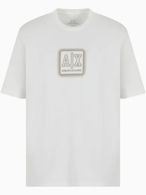 Armani Exchange logo-print T-shirt White XM000545AF10361