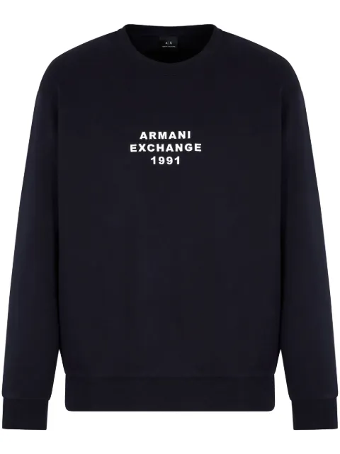 Armani Exchange logo-detail sweatshirt Blue XM000460AF10818
